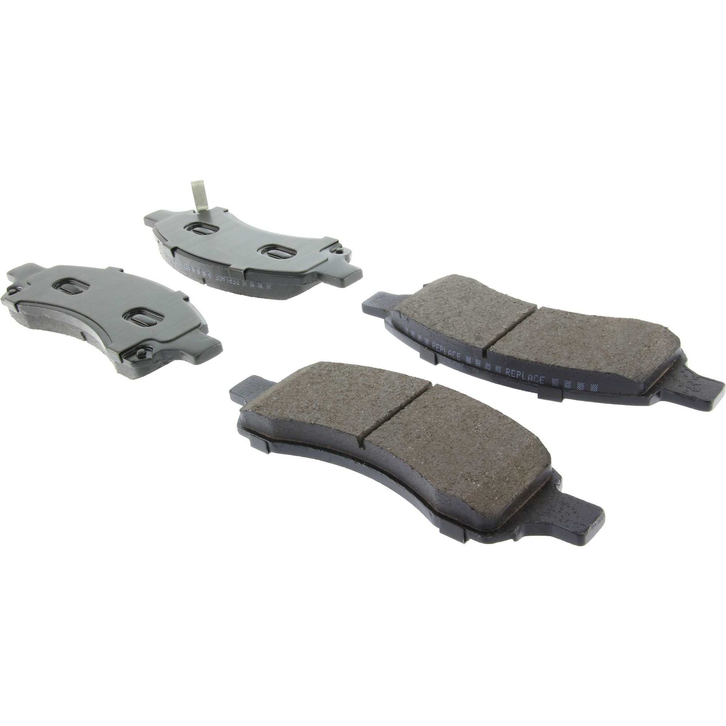 StopTech Street Brake Pads; Front With Shims