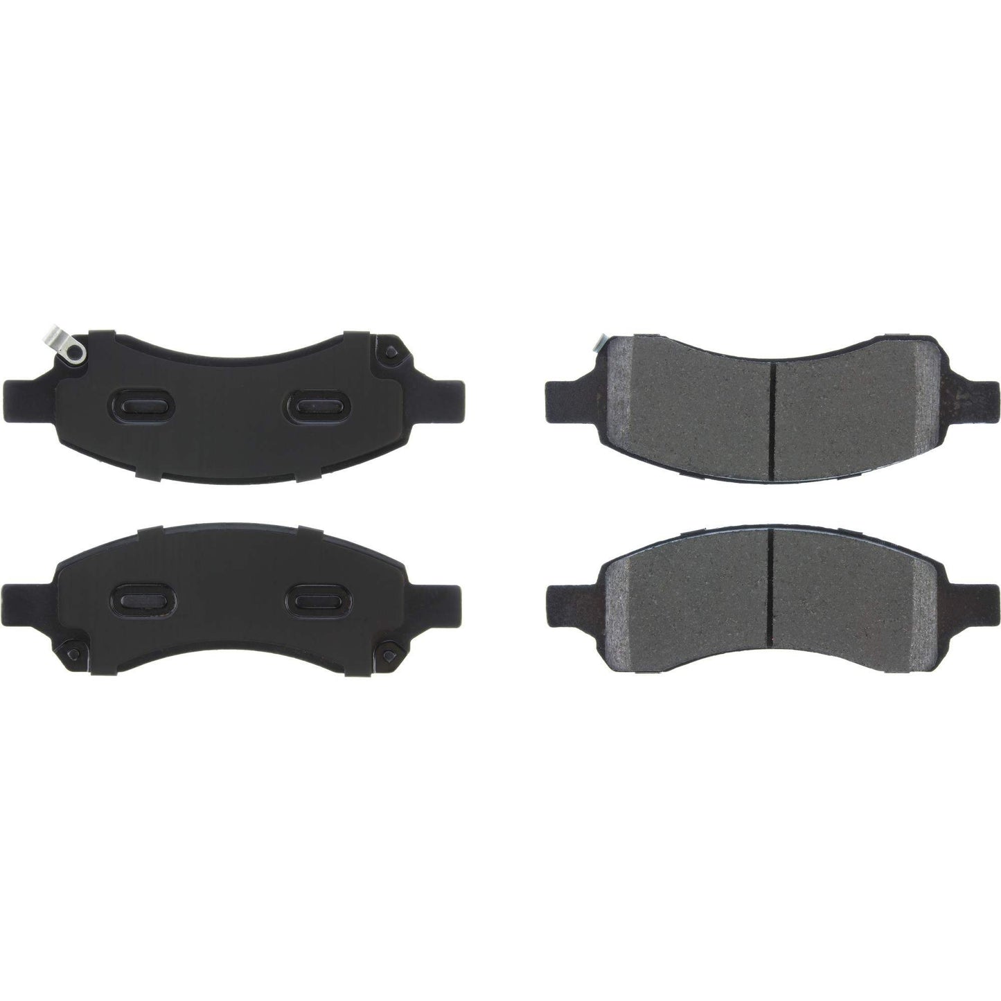 StopTech Street Brake Pads; Front With Shims