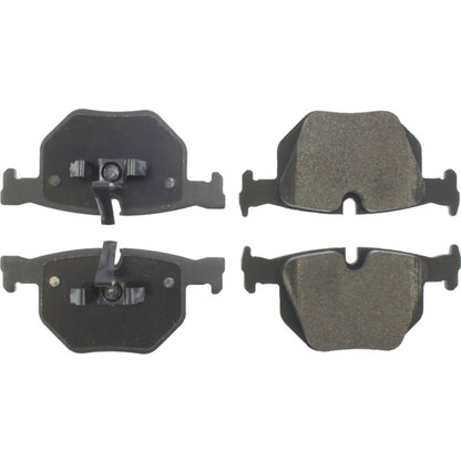 StopTech Street Brake Pads; Rear With Shims
