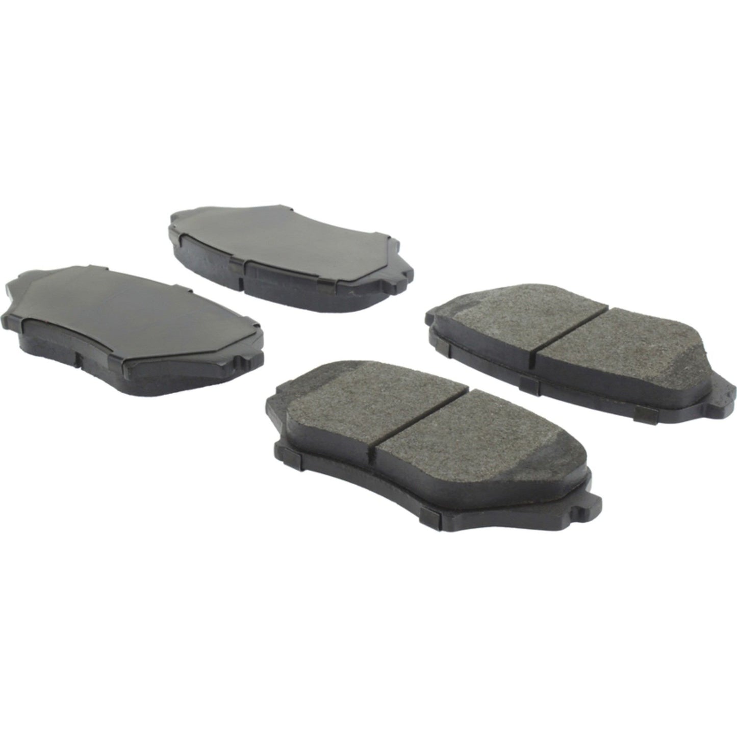 StopTech Street Brake Pads; Front With Shims