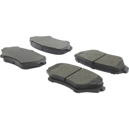 StopTech Street Brake Pads; Front With Shims