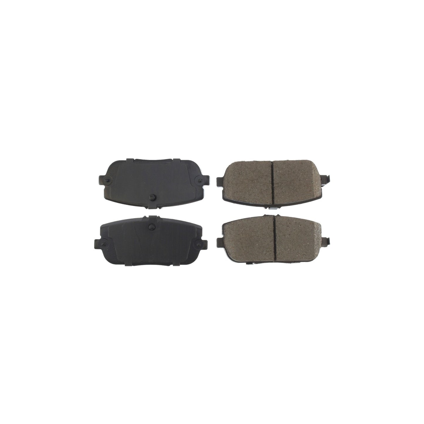 StopTech Street Brake Pads; Rear With Shims