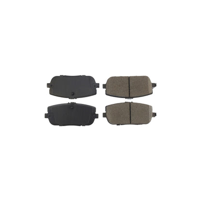 StopTech Street Brake Pads; Rear With Shims