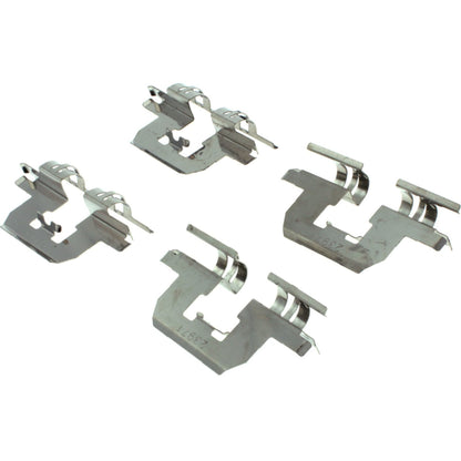 StopTech Street Brake Pads; Rear With Shims