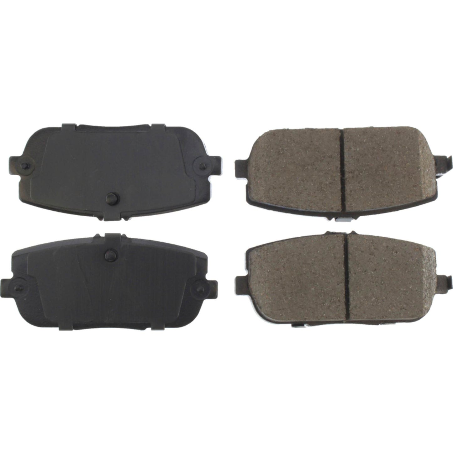 StopTech Street Brake Pads; Rear With Shims