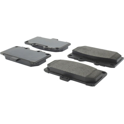 StopTech Street Brake Pads; Front With Shims