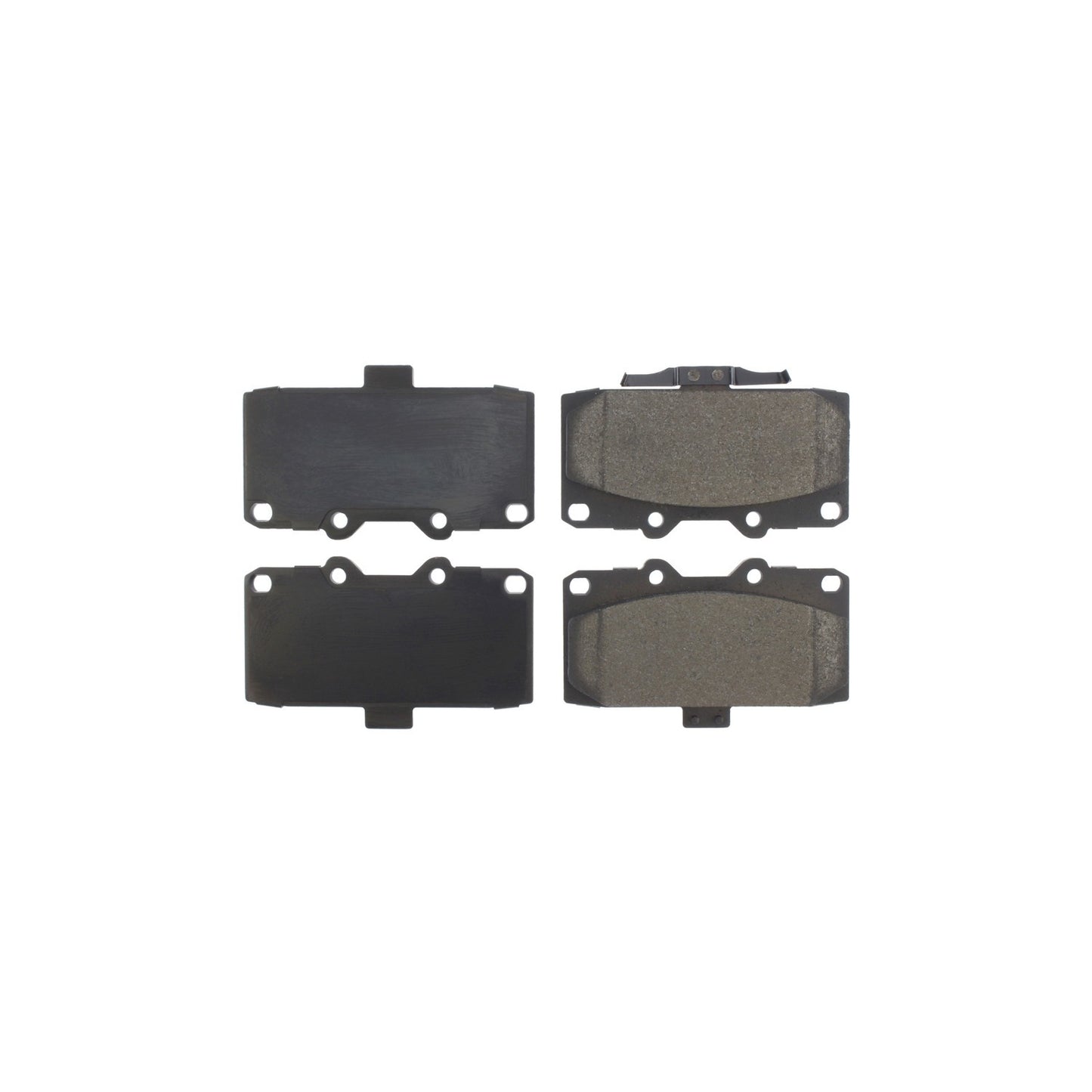 StopTech Street Brake Pads; Front With Shims