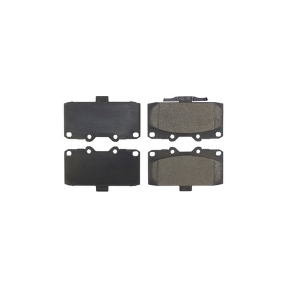 StopTech Street Brake Pads; Front With Shims