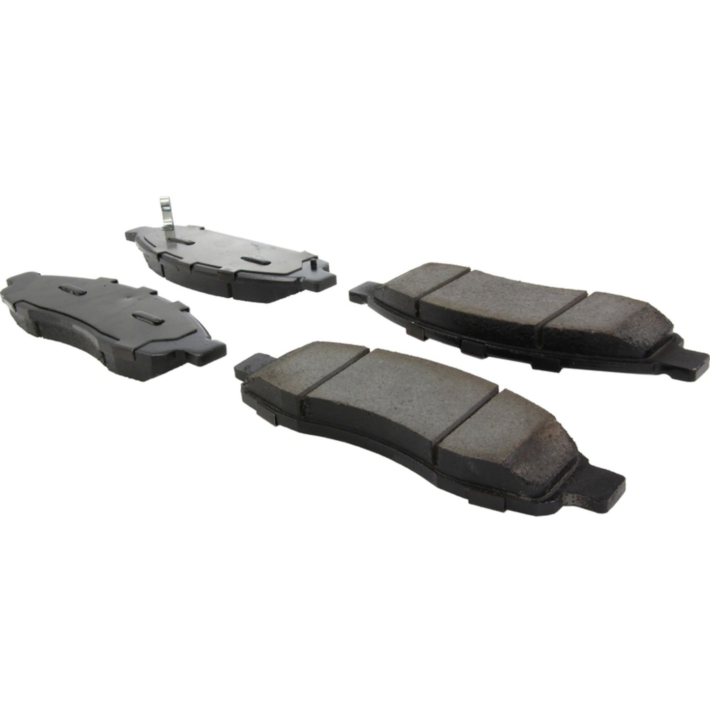 StopTech Street Brake Pads; Front With Shims