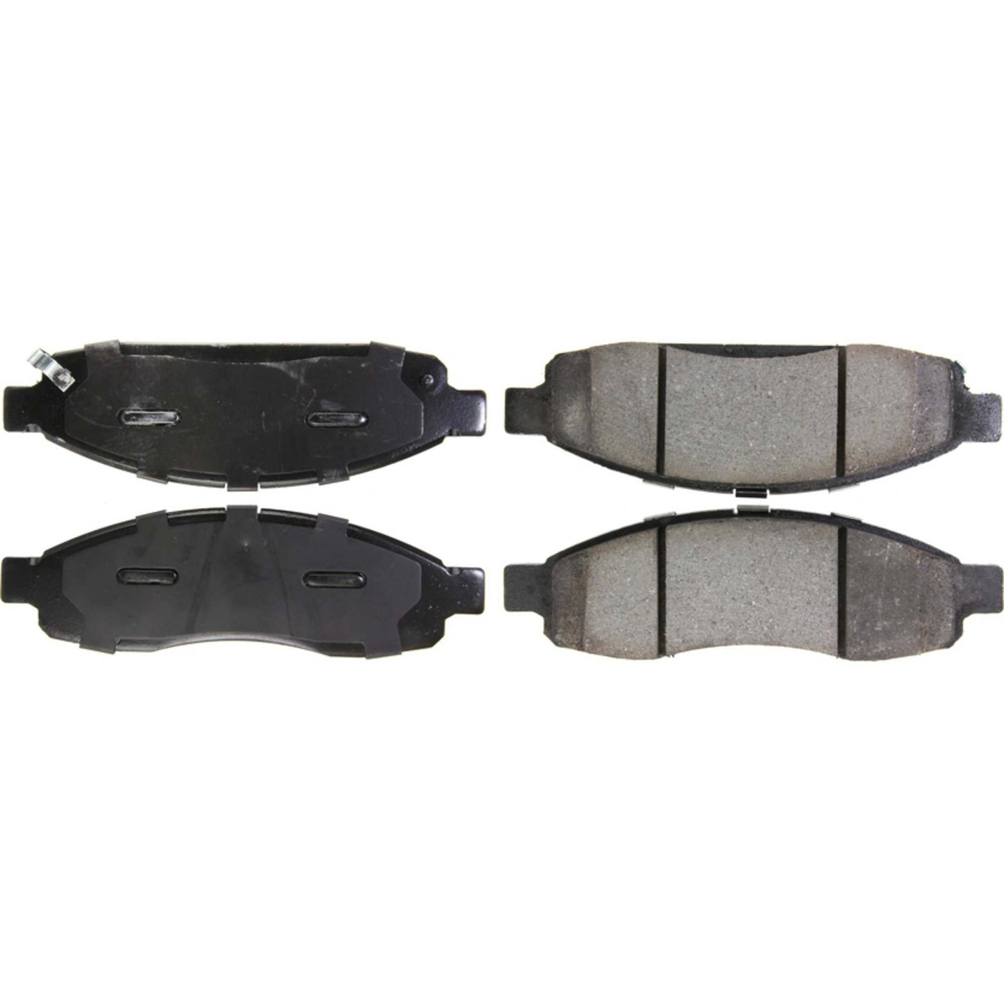 StopTech Street Brake Pads; Front With Shims