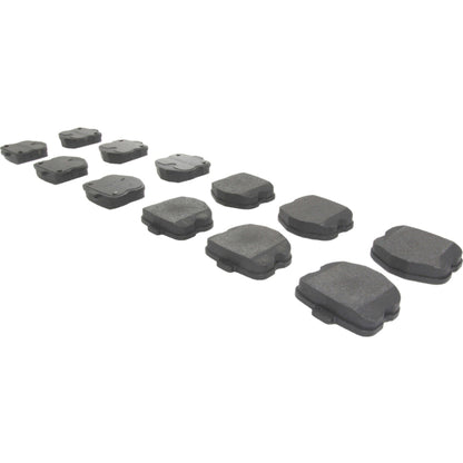 StopTech Street Brake Pads; Front With Shims