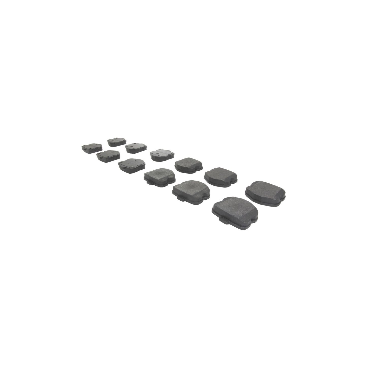 StopTech Street Brake Pads; Front With Shims
