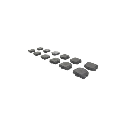 StopTech Street Brake Pads; Front With Shims