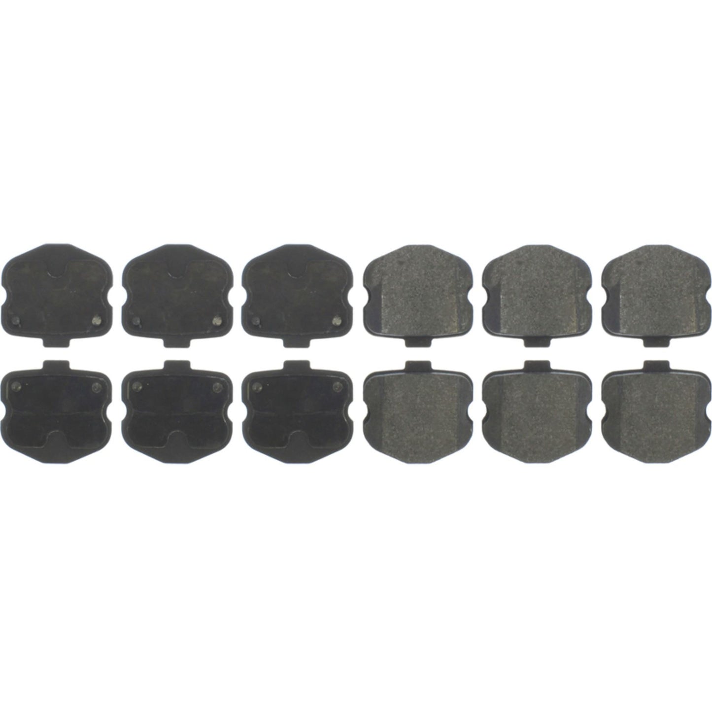 StopTech Street Brake Pads; Front With Shims