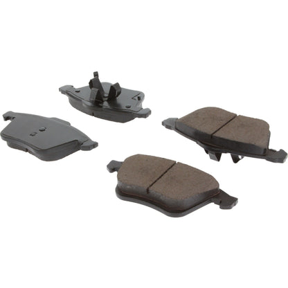 StopTech Street Brake Pads; Front With Shims