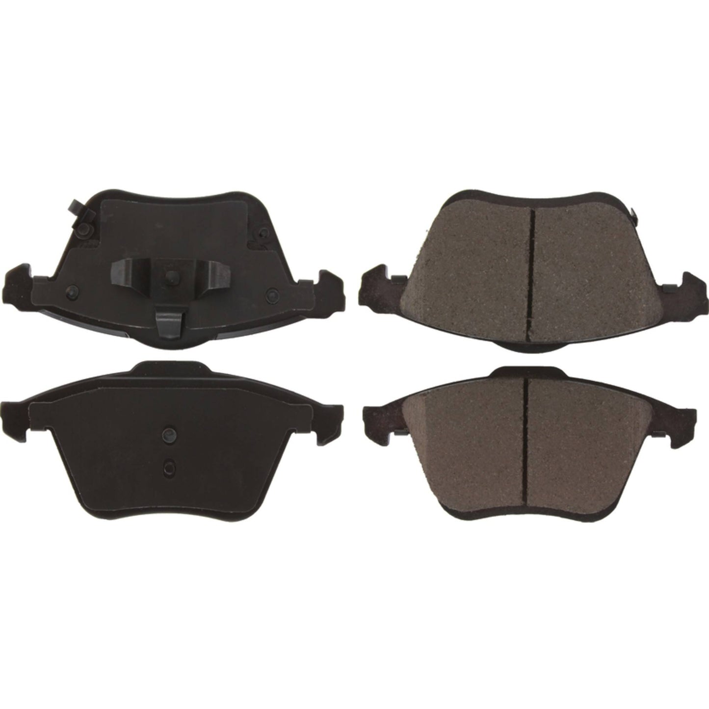 StopTech Street Brake Pads; Front With Shims