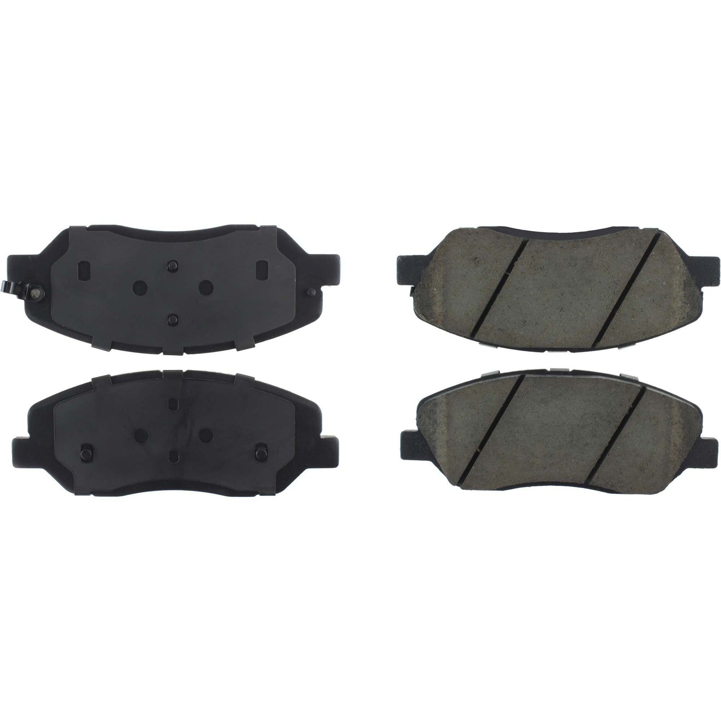 StopTech Street Brake Pads; Front With Shims And Hardware