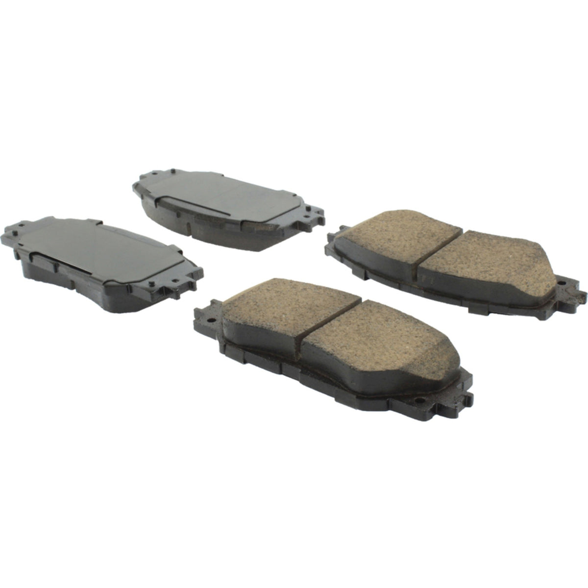 StopTech Street Brake Pads; Front With Shims