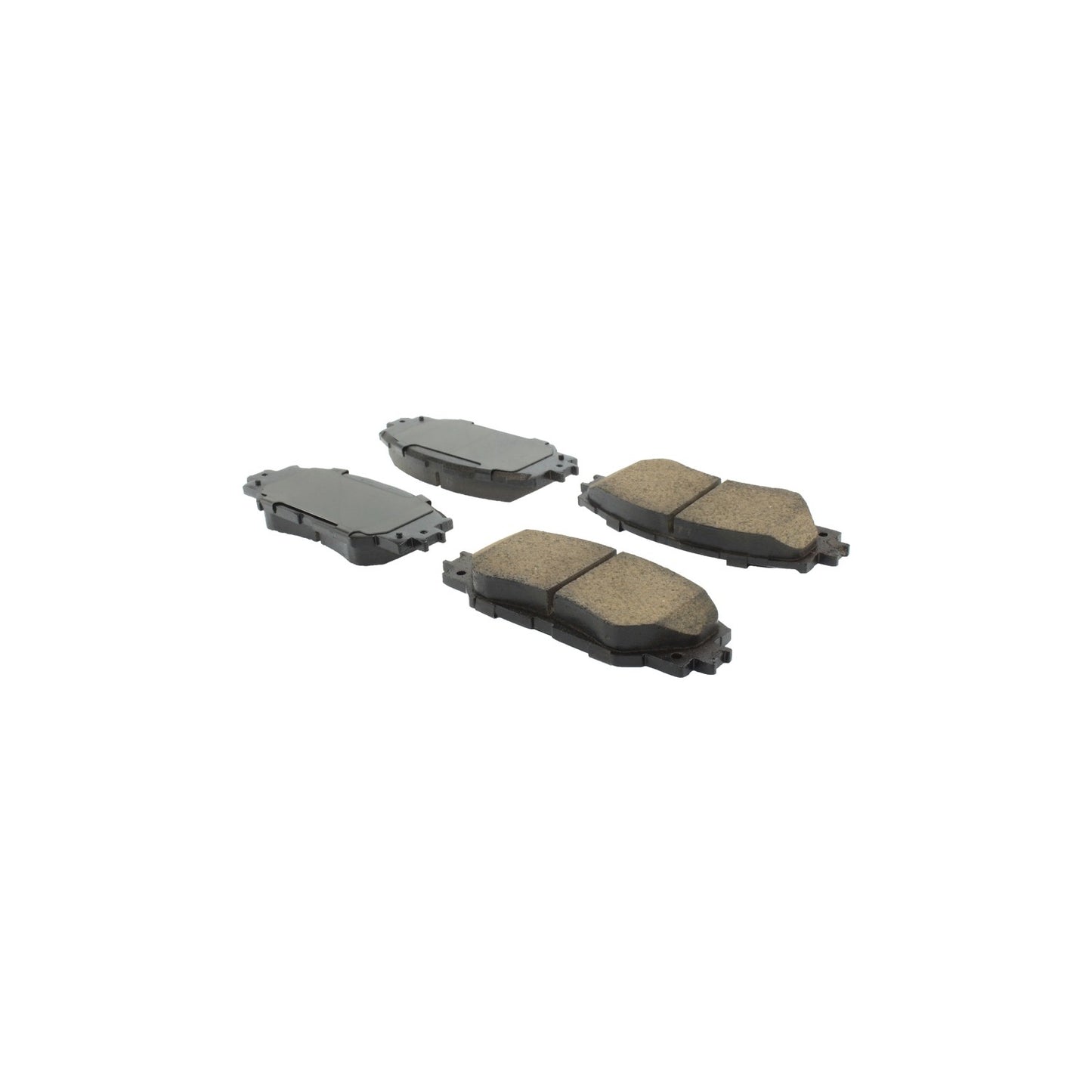 StopTech Street Brake Pads; Front With Shims