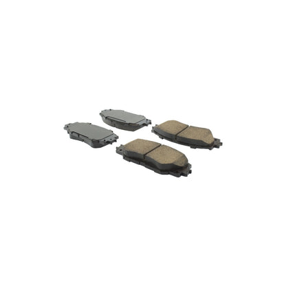 StopTech Street Brake Pads; Front With Shims