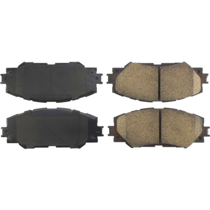 StopTech Street Brake Pads; Front With Shims