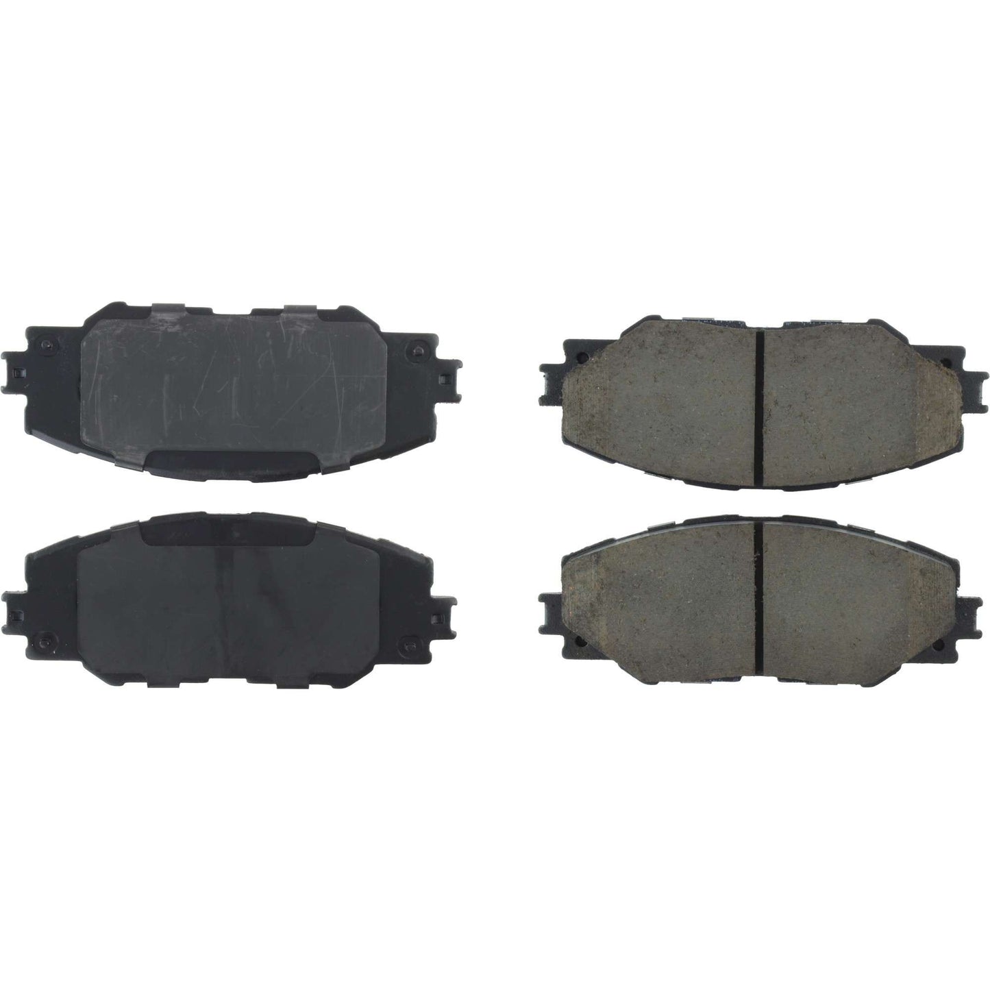 StopTech Street Brake Pads; Front With Shims