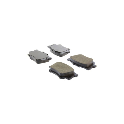 StopTech Street Brake Pads; Rear With Shims