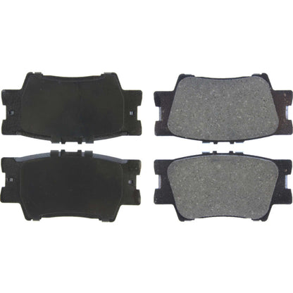 StopTech Street Brake Pads; Rear With Shims