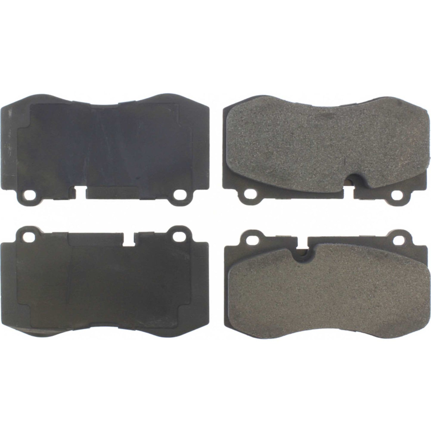StopTech Street Brake Pads; Front With Shims