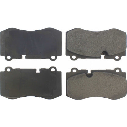 StopTech Street Brake Pads; Front With Shims