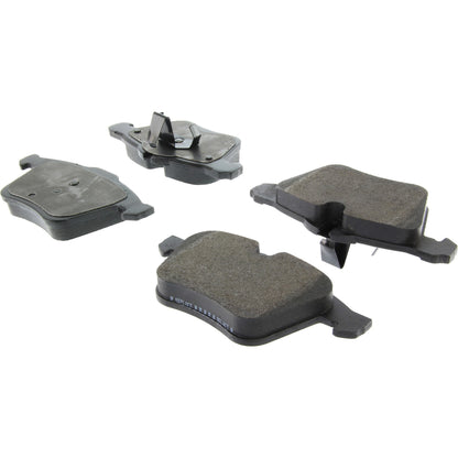 StopTech Street Brake Pads; Front With Shims And Hardware