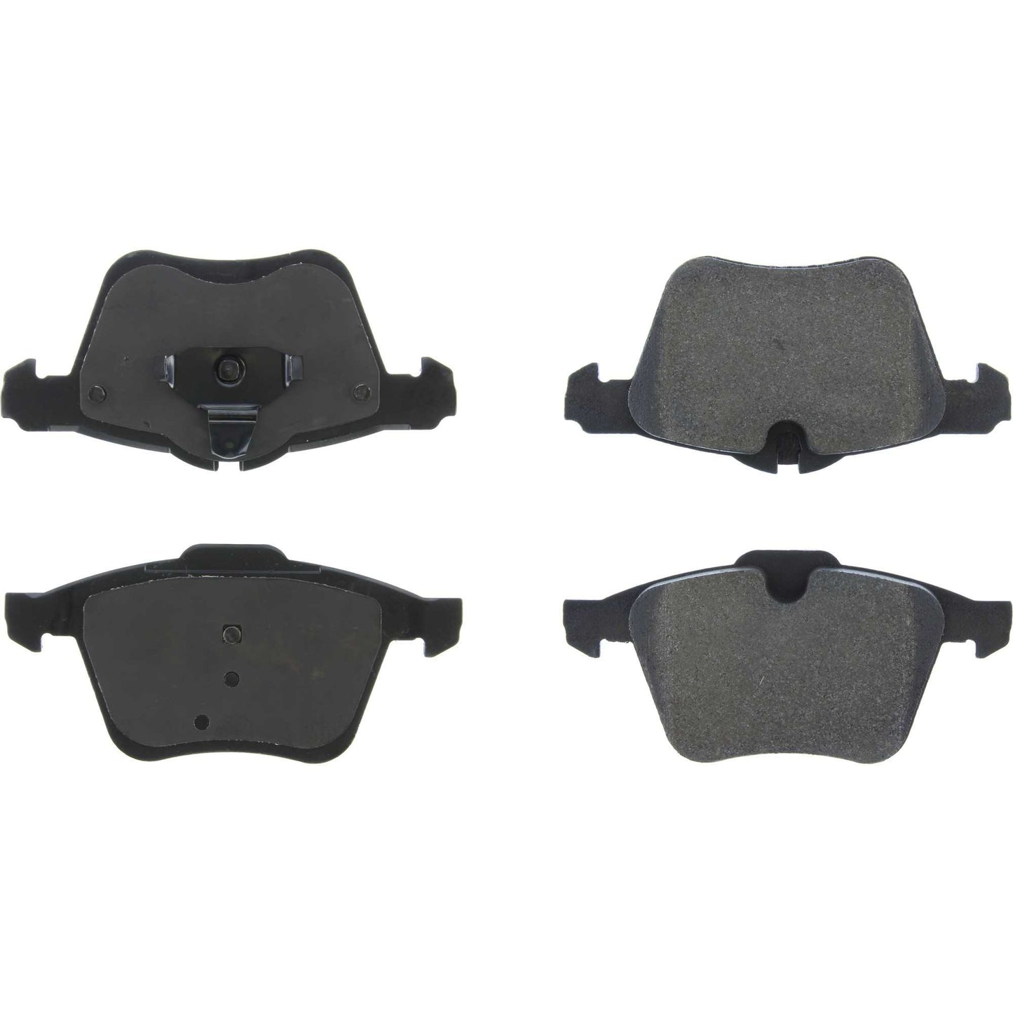 StopTech Street Brake Pads; Front With Shims And Hardware