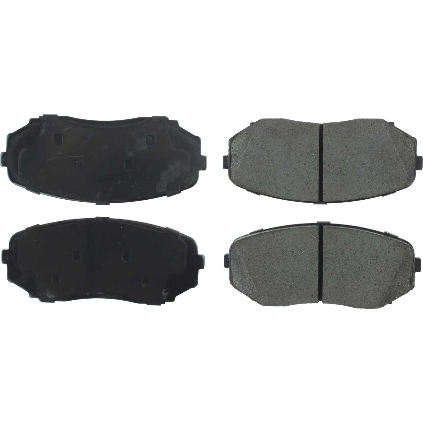 StopTech Street Brake Pads; Front With Shims
