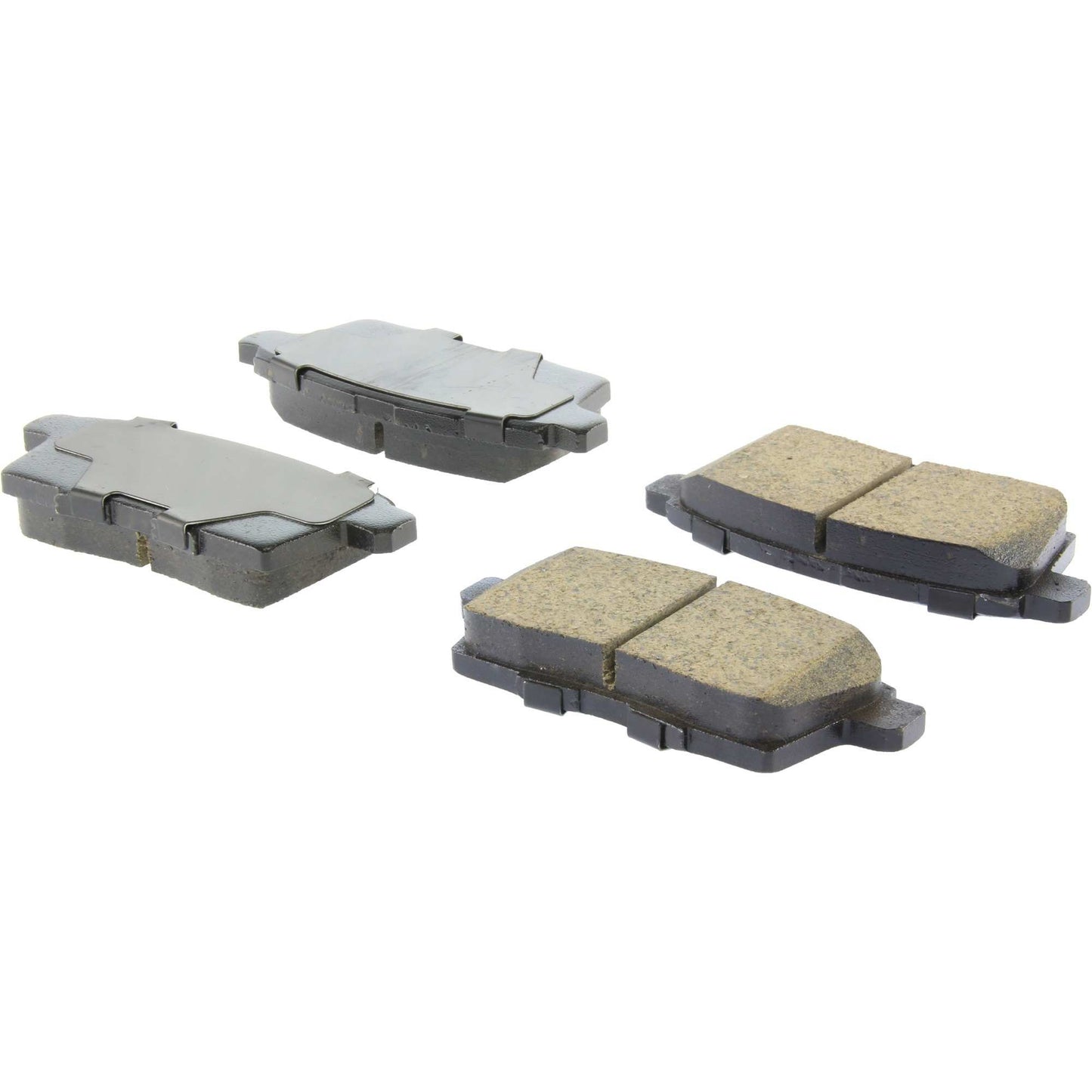 StopTech Street Brake Pads; Rear With Shims