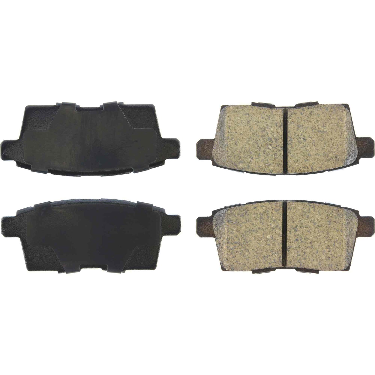 StopTech Street Brake Pads; Rear With Shims