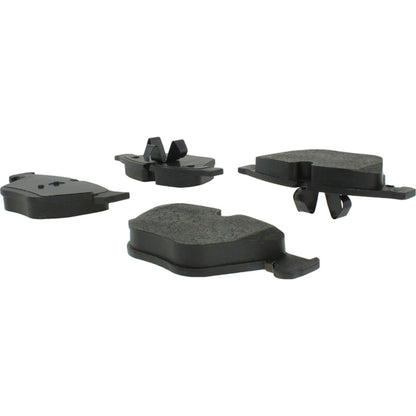 StopTech Street Brake Pads; Front With Shims