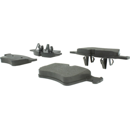 StopTech Street Brake Pads; Front With Shims