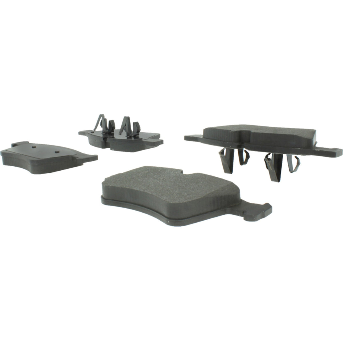StopTech Street Brake Pads; Front With Shims