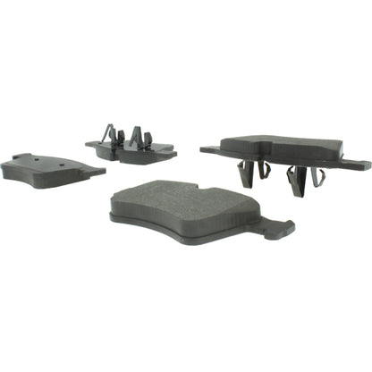StopTech Street Brake Pads; Front With Shims