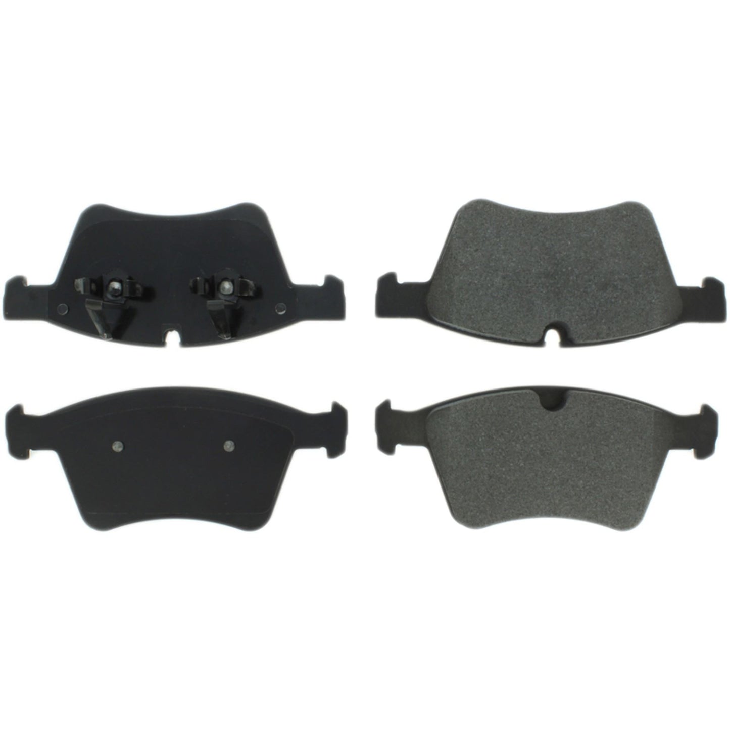 StopTech Street Brake Pads; Front With Shims