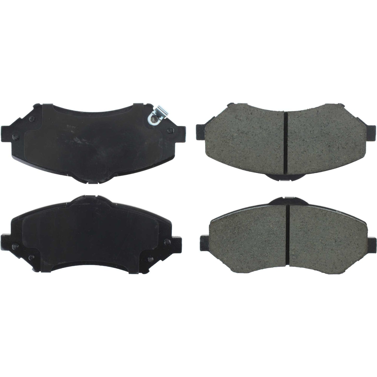 StopTech Street Brake Pads; Front With Shims