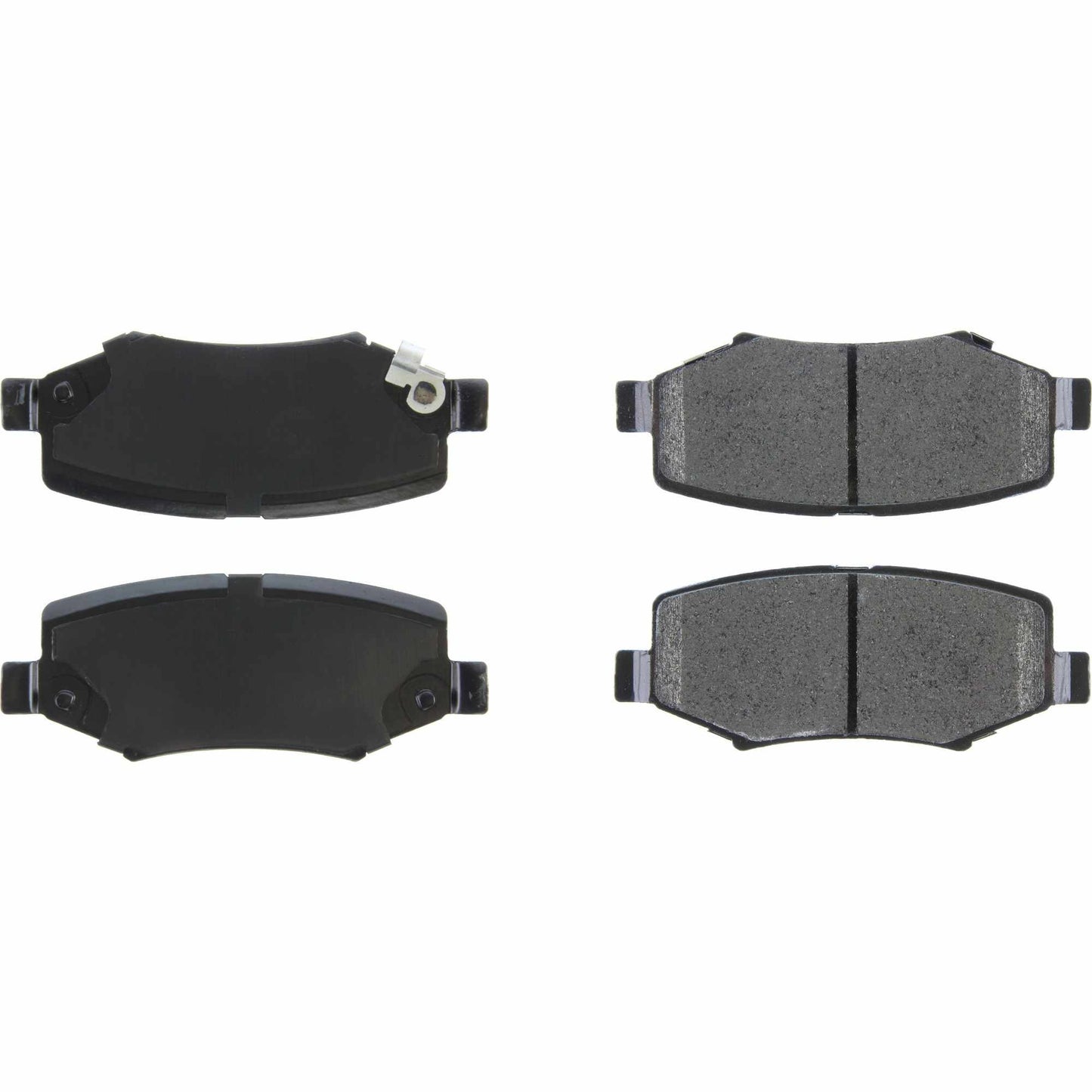 StopTech Street Brake Pads; Rear With Shims