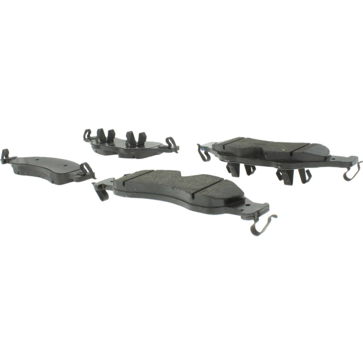 StopTech Street Brake Pads; Front With Shims