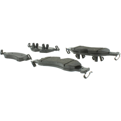 StopTech Street Brake Pads; Front With Shims