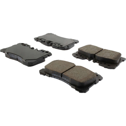 StopTech Street Brake Pads; Front With Shims
