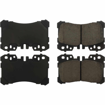 StopTech Street Brake Pads; Front With Shims