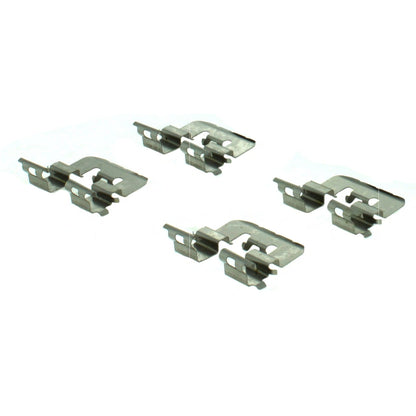StopTech Street Brake Pads; Rear With Shims And Hardware