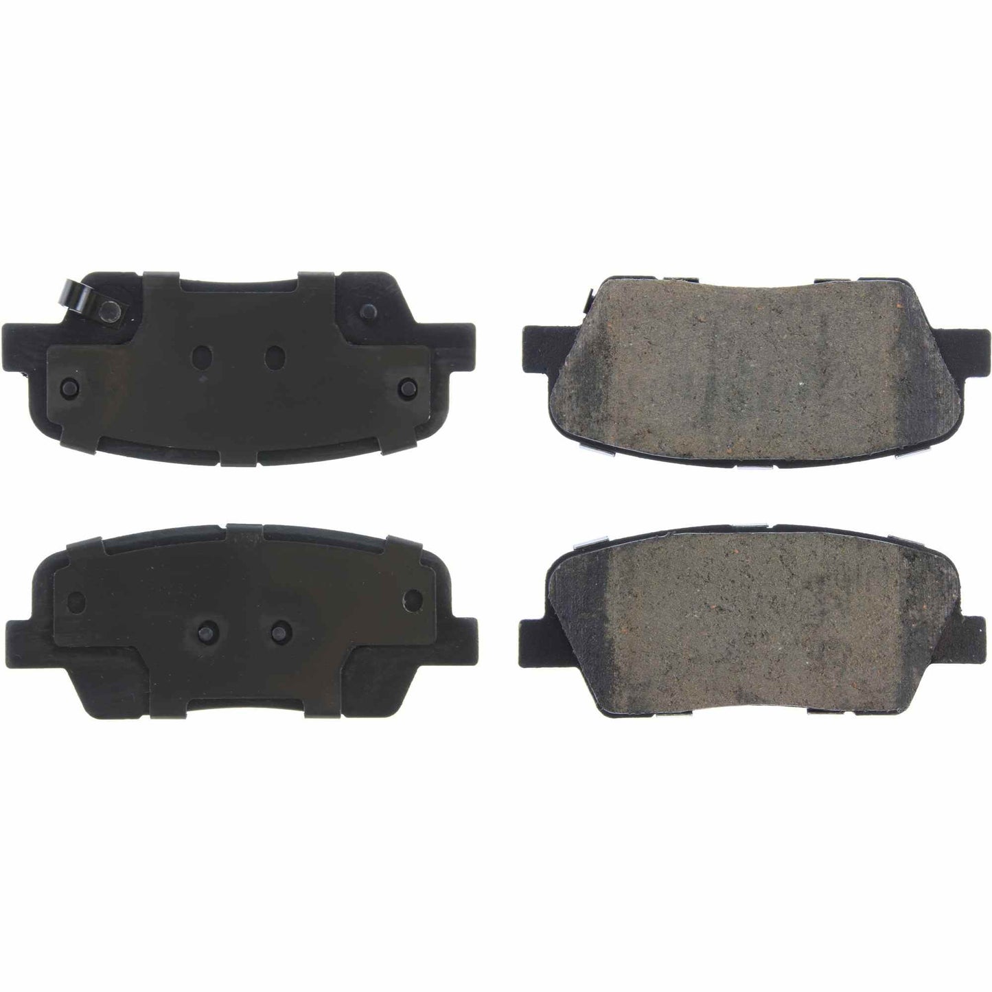 StopTech Street Brake Pads; Rear With Shims And Hardware