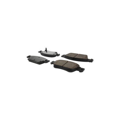 StopTech Street Brake Pads; Front With Shims