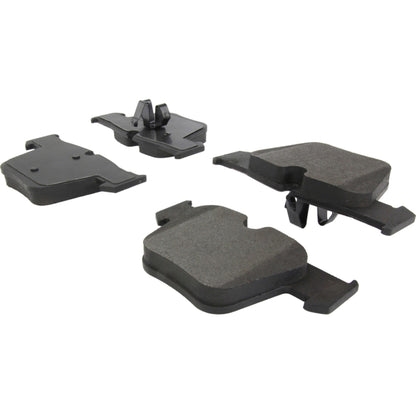 StopTech Street Brake Pads; Front With Shims